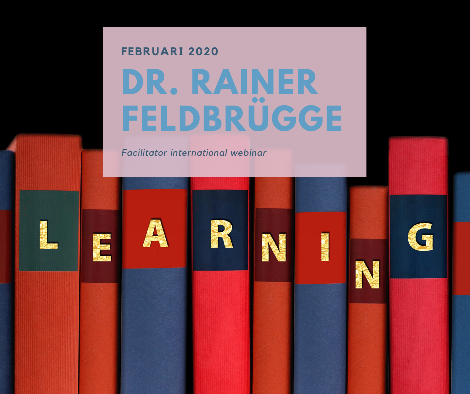 Facilitator webinar voor Dr. Rainer Feldbrügge