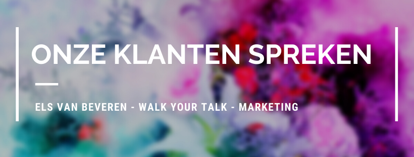 Testimonial Els Van Beveren - Walk your Talk